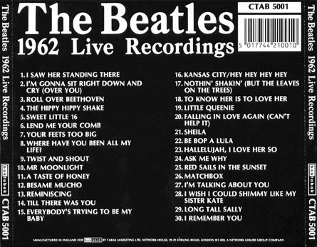 1962 Live Recordings