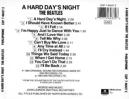 A Hard Day's Night