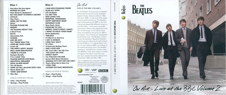 On Air - Live at the BBC, Vol. 2