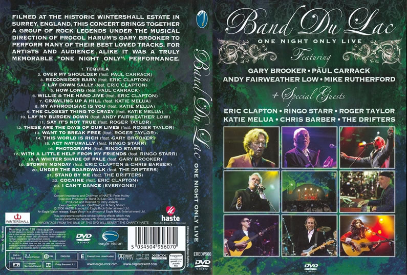 Band Du Lac. One Night Only Live