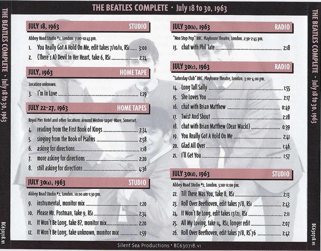 BC-630718.v1 - The Beatles Complete 12 - July 18 To 30, 1963