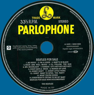 Beatles for Sale (2013)