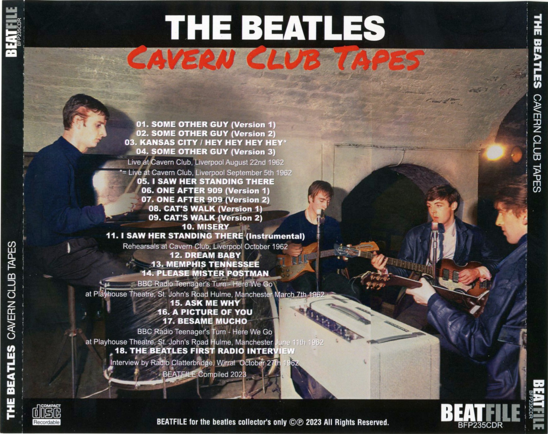 BFP-235CDR - Cavern Club Tapes