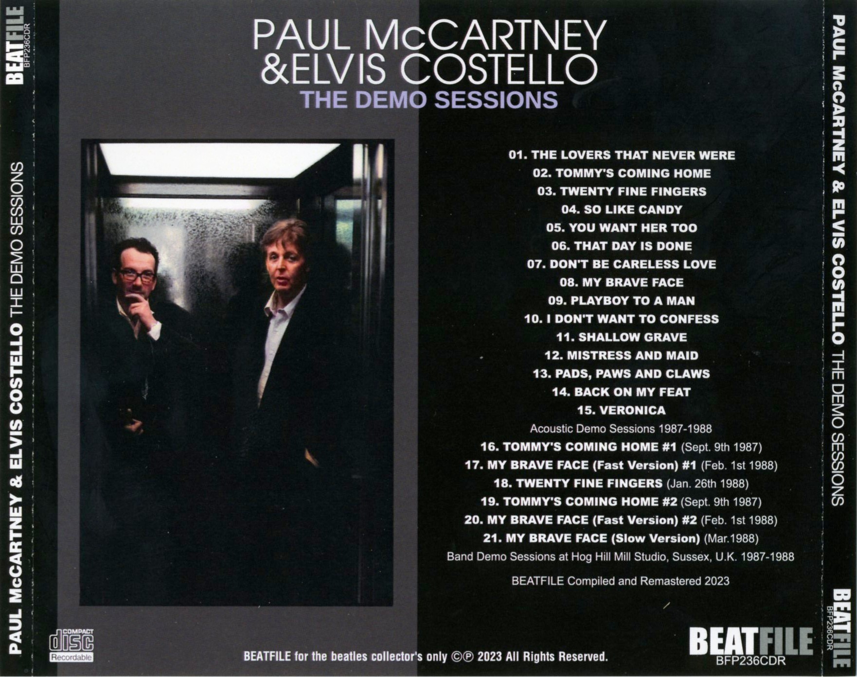 BFP-236CDR - The Demo Sessions