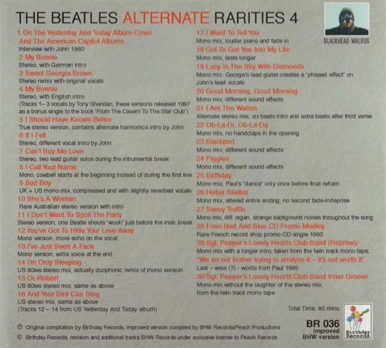 BR-036 - Alternate Rarities 4