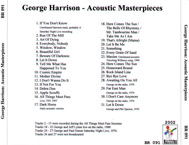 BR-091 - Acoustic Masterpieces