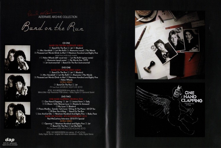 DAP-P002 - Band On The Run. Alternate Archive Collection