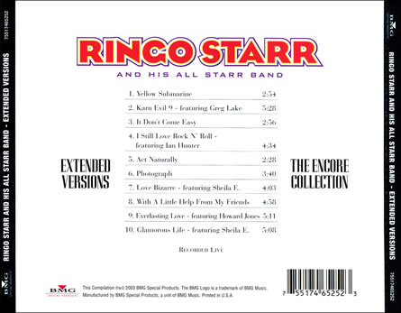 Ringo Starr & His All-Starr Band: Extended Versions
