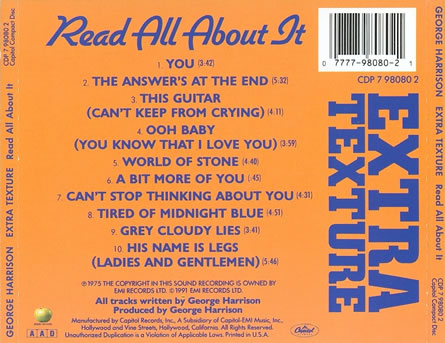 Extra Texture (1992)