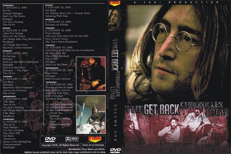BS-1031 - The Get Back Chronicles 1969 - Vol.1