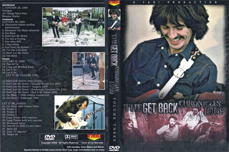 BS-1033 - The Get Back Chronicles 1969 - Vol.3