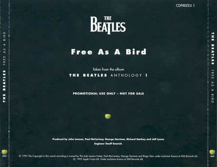 Free as a Bird (Promo Single)