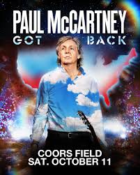 Got Back Tour. Denver, CO. Coors Field, 11-10-2025