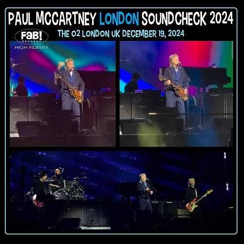 Got Back Tour. Londres. The O2 Arena, 19-12-2024 (Soundcheck)