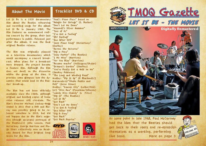 HMC-035 - TMOQ Gazette Volume 23. Let It Be - The Movie