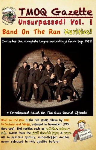 HMC-061 - TMOQ Gazette Volume 49. Unsurpassed Vol.1 - Band On The Run Rarities