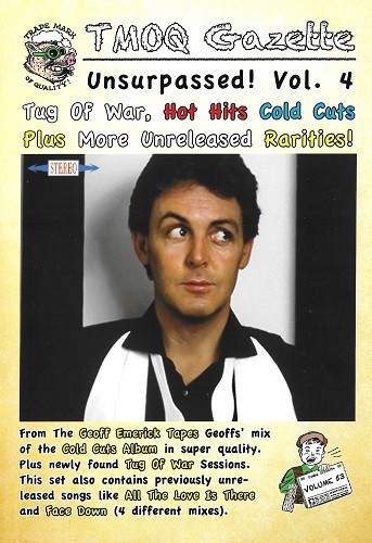 HMC-065 - TMOQ Gazette Volume 53. Unsurpassed Vol.4 - Tug Of War... Rarities!