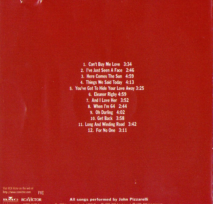 John Pizzarelli - Meets The Beatles
