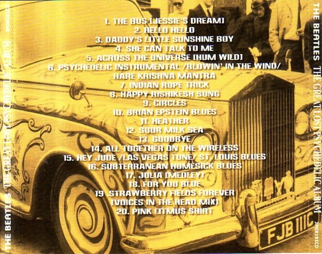 JPGR-191CD - The Great Lost Psychedelic Album