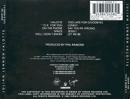 Valotte (Julian Lennon)