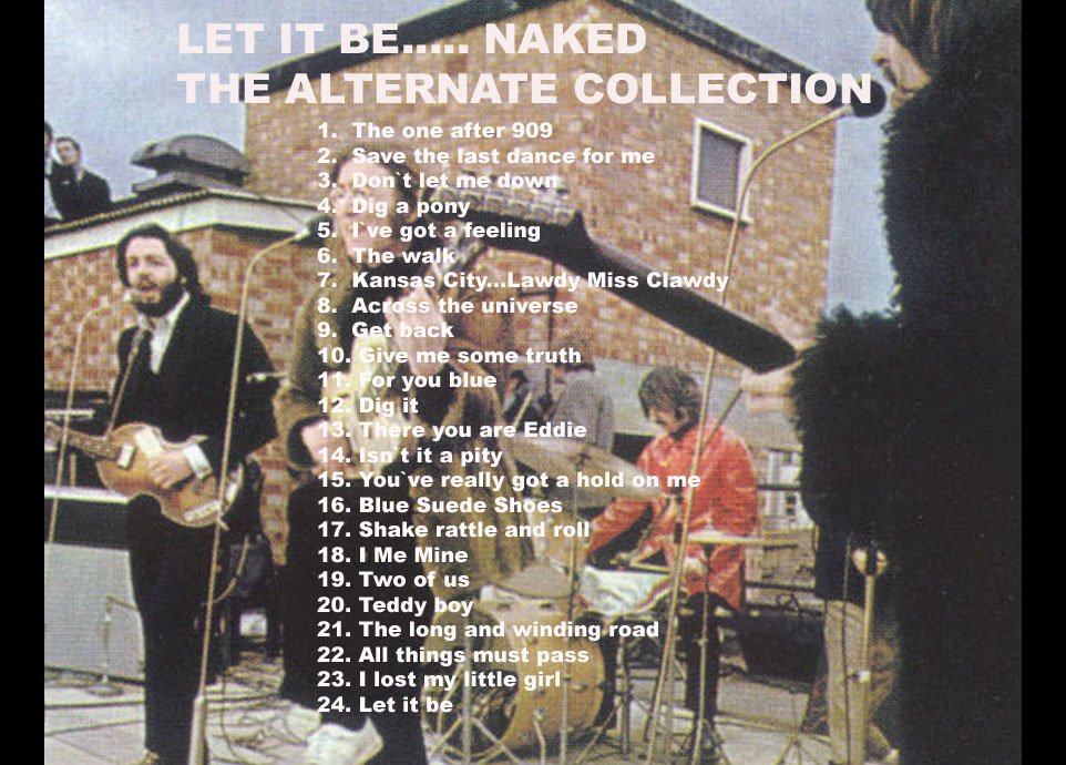 Let It Be... Naked - The Alternate Collection