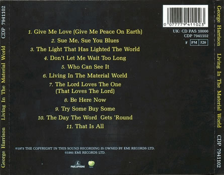 Living In The Material World (1992)