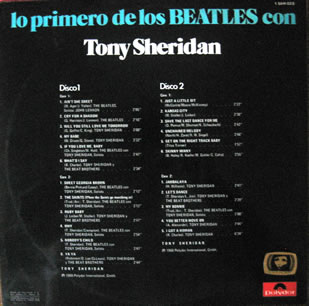 Lo Primero de Los Beatles Con Tony Sheridan