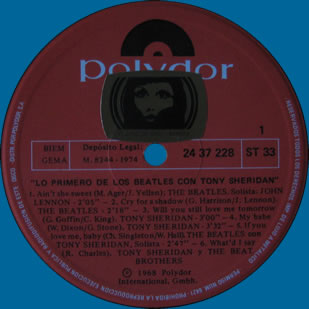 Lo Primero de Los Beatles Con Tony Sheridan
