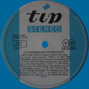 Lo Primero de Los Beatles