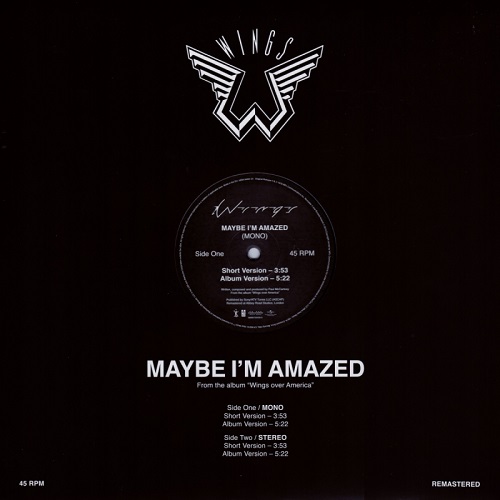 Maybe I'm Amazed (EP) (2013)