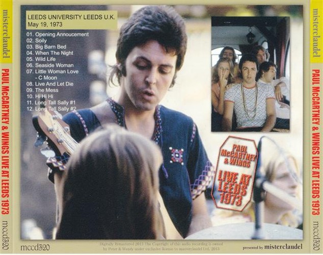 MCCD-320 - Live At Leeds 1973