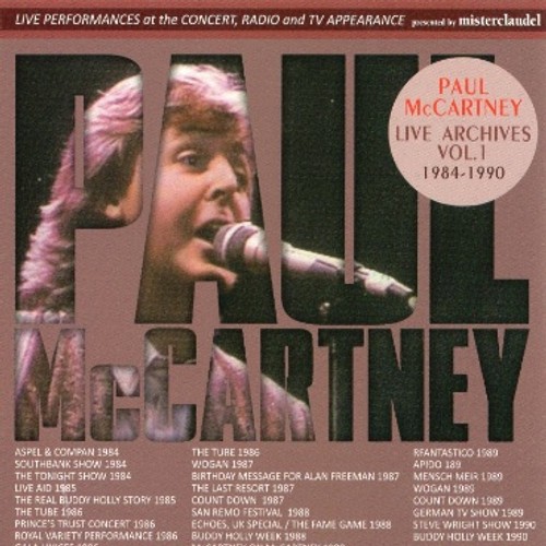 MCCD-553-554 - Live Archives Vol.1 - 1984-1990