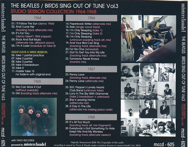MCCD-605 - Birds Sing Out Of Tune, Vol.3