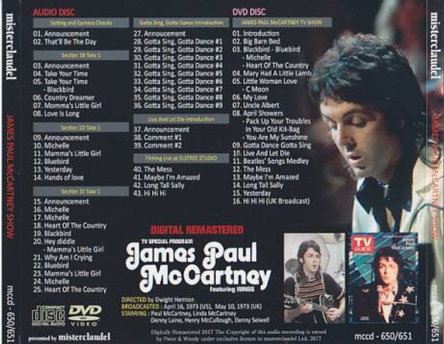 MCCD-650-651 - James Paul McCartney
