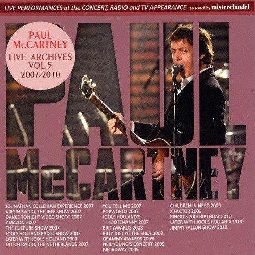 MCCD-712-713 - Live Archives Vol.5 - 2007-2010