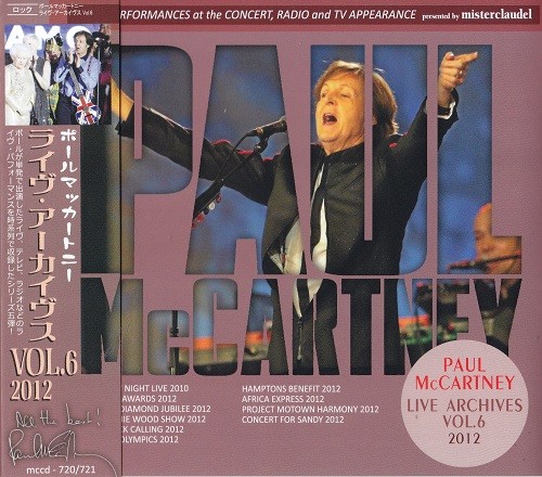 MCCD-720-721 - Live Archives Vol.6 - 2012