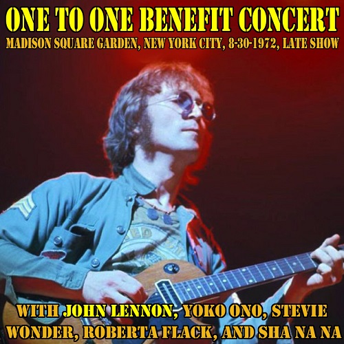 One to One Benefit Concert, NYC (30 August 1972)