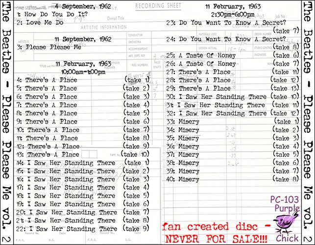 PC-103 - Please Please Me Deluxe Vol.2