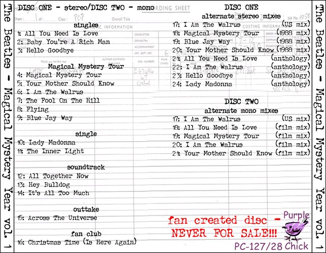 PC-127 - Magical Mystery Year Deluxe Vol.1 (Disc 1)