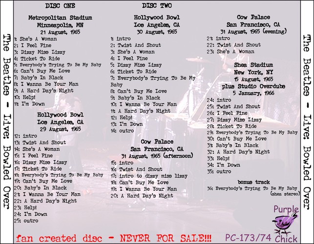 PC-173 - Bowled Over (Disc 1)