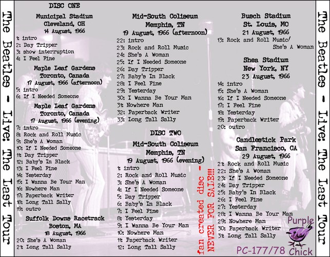 PC-177 - The Final Tour (Disc 1)