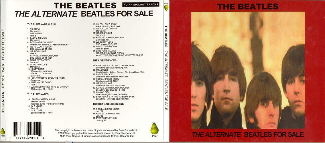 PCD-016 - The Alternate Beatles For Sale
