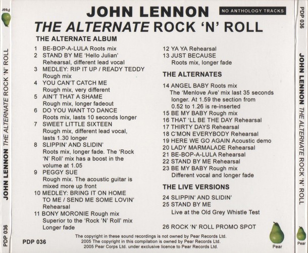 PDP-036 - The Alternate Rock 'N' Roll
