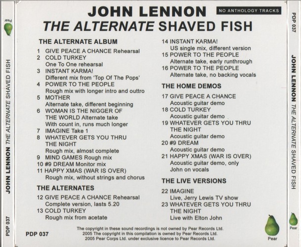 PDP-037 - The Alternate Shaved Fish