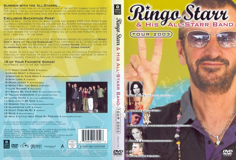 Ringo Starr & His All-Starr Band. Tour 2003