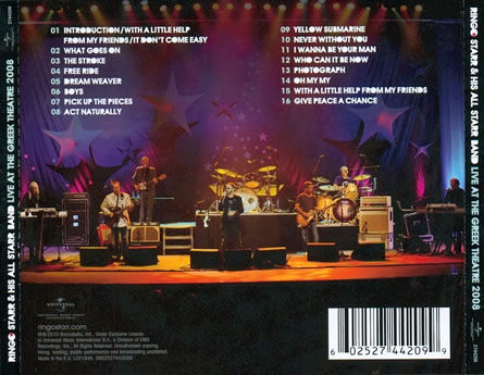 Ringo Starr & His All-Starr Band: Live At The Greek Theatre 2008