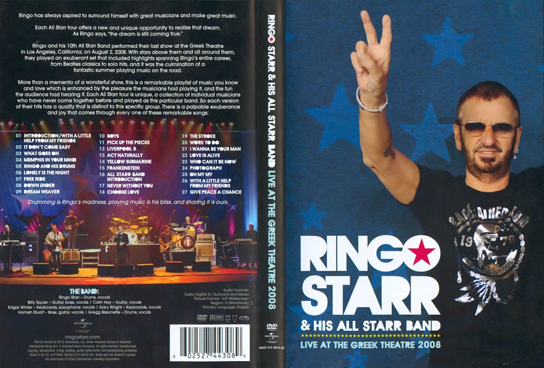 Ringo Starr & His All-Starr Band. Live At The Greek Theatre 2008