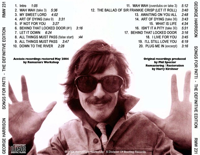 RMW-231 - Songs For Patti (The Definitive Edition)
