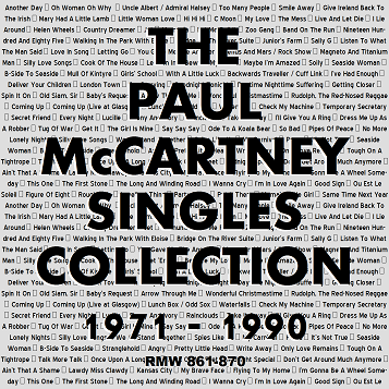 RMW-861-870 - The Paul McCartney Singles Collection 1971-1990