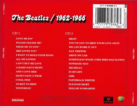The Beatles: 1962-1966 (1993)